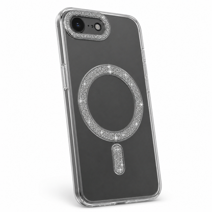 Glitter Electroplated MagSafe Case for Apple iPhone 17e - Black