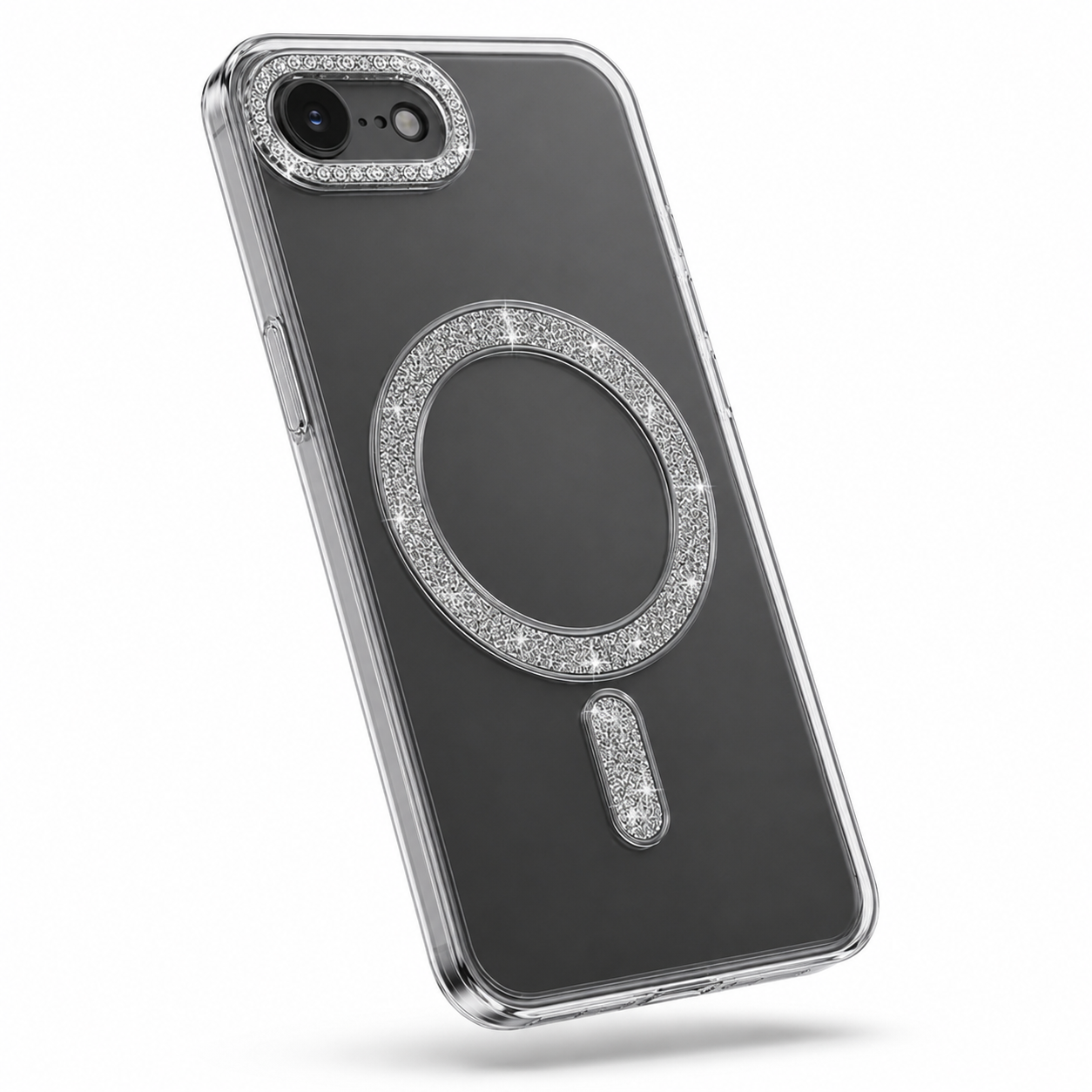 Glitter Electroplated MagSafe Case for Apple iPhone 17e - Black