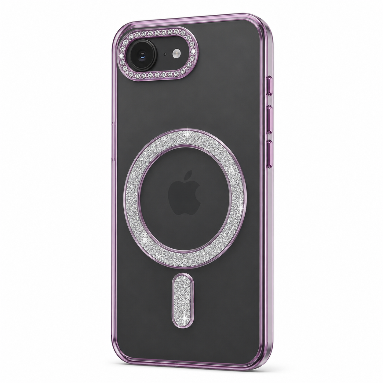 Slim purple electroplated MagSafe mobile case for Apple iPhone 17e and 16e – best slim phone case Canada