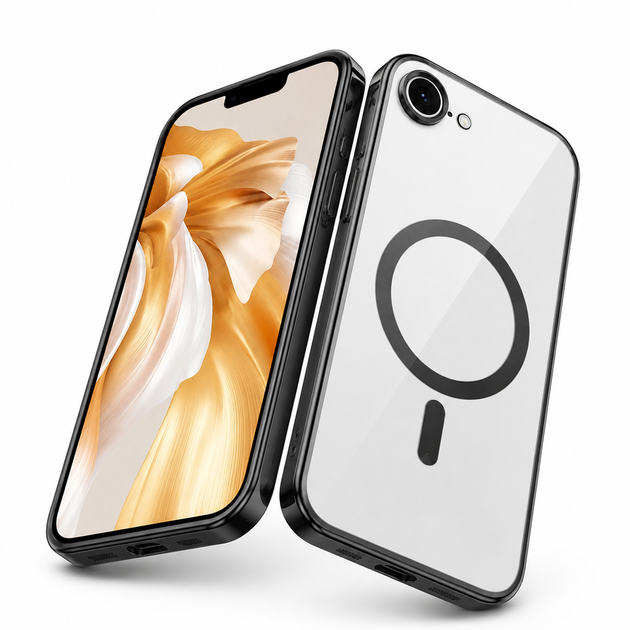 Black Electro Matt iPhone 17e case side angle, durable smartphone accessories Canada

