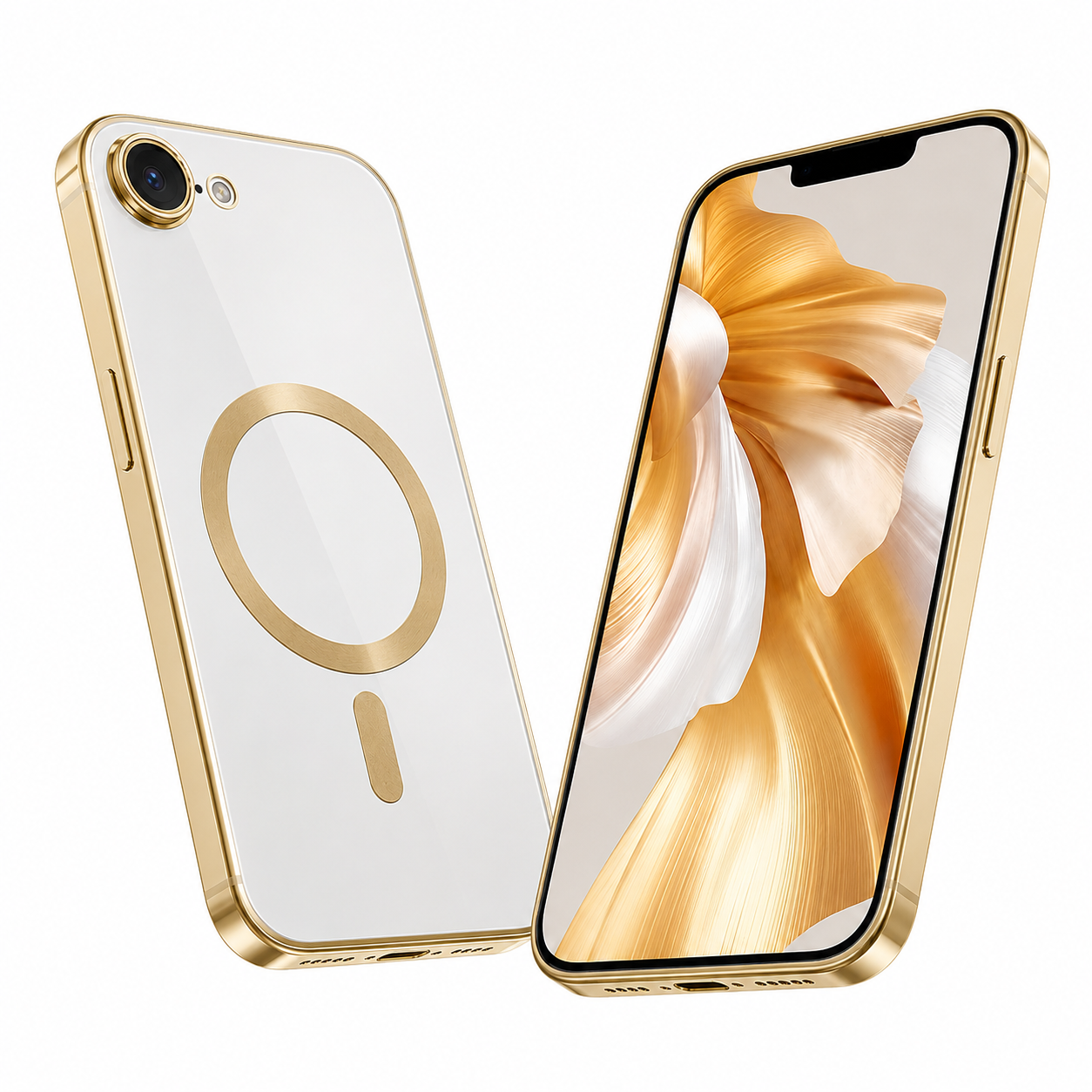 Desert Titanium Electro Matt iPhone 17e case side profile, mobile accessories Canada