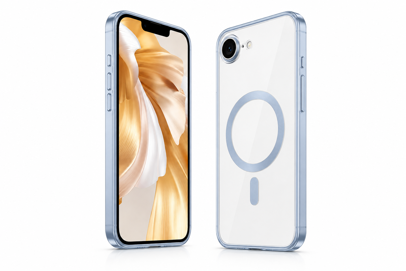 Durable light blue Apple iPhone 17e / 16e case – buy phone cases online Canada
