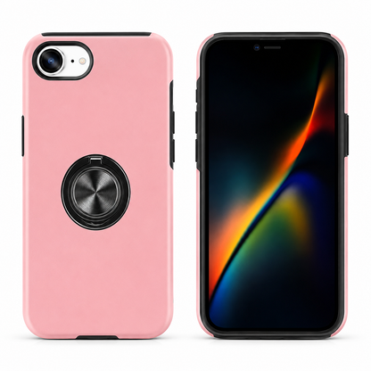 Rose Gold Swirl Invisible Ring Case for Apple iPhone 17e / 16e – phone cases Canada