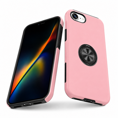 Rose gold swirl phone cover with fold-flat stand – mobile accessories online store Canada