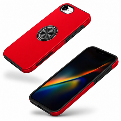 Red swirl ring grip case for iPhone – best phone cases for protection