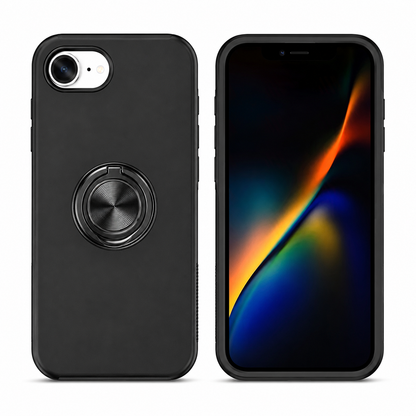 Black Swirl Invisible Ring Case for Apple iPhone 17e / 16e – iPhone cases Canada