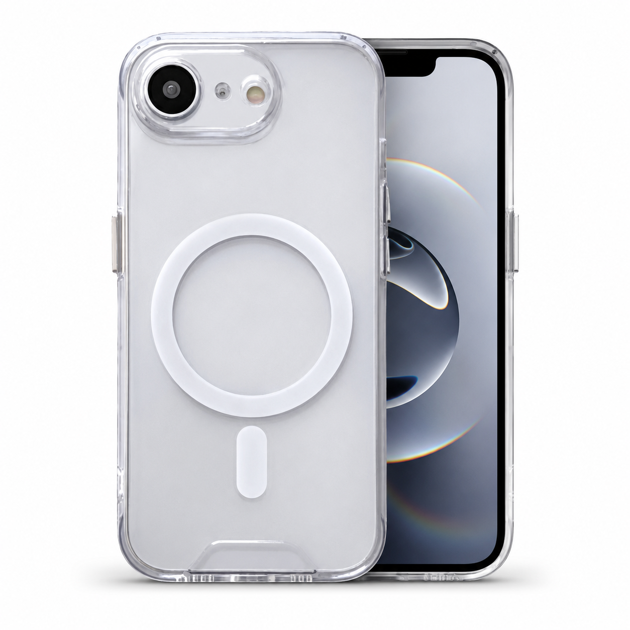 Clear MagSafe Space Case for Apple iPhone 17e and iPhone 16e