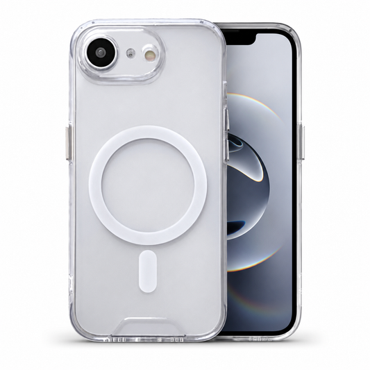 Clear MagSafe Space Case for Apple iPhone 17e and iPhone 16e