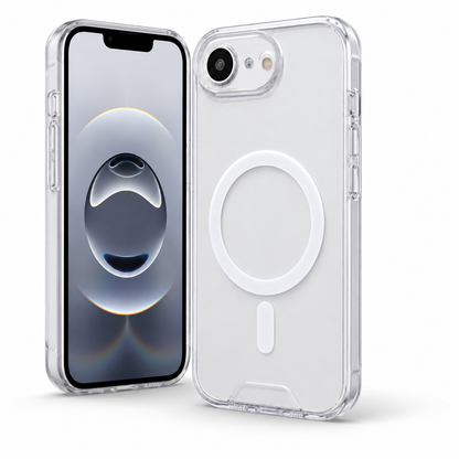 Clear shockproof MagSafe phone cover for Apple iPhone 17e