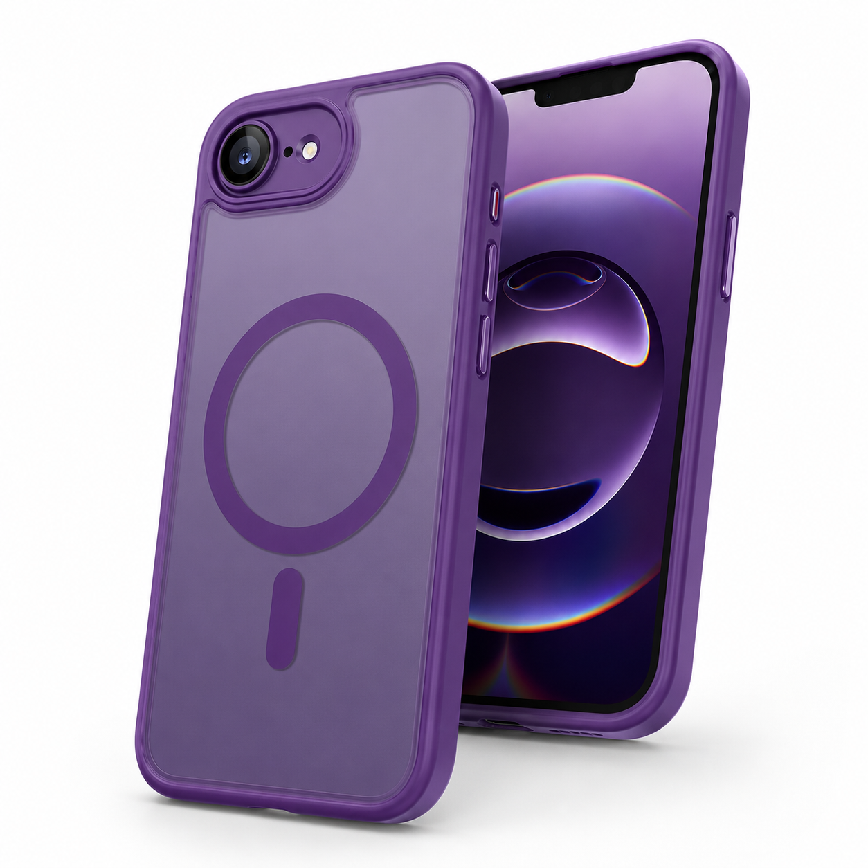 Deep purple slim phone case – smartphone accessories Canada