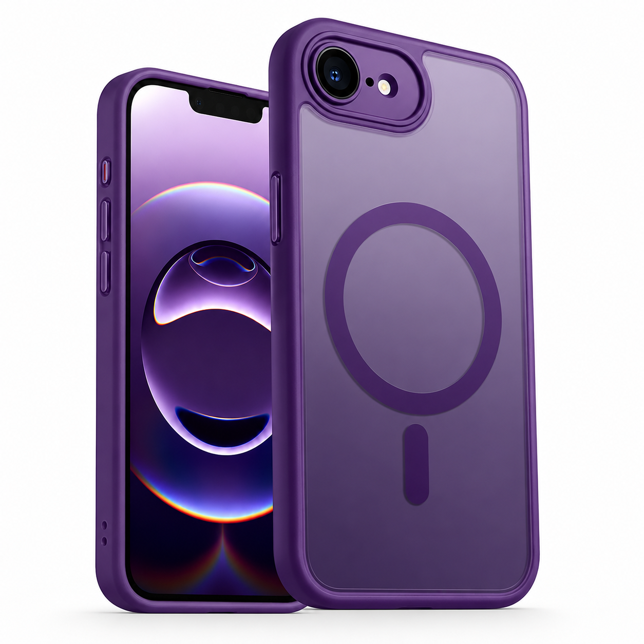 Protective deep purple iPhone 17e / 16e phone cover