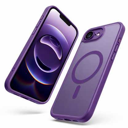 Rubberized purple MagSafe case – iPhone case online Canada
