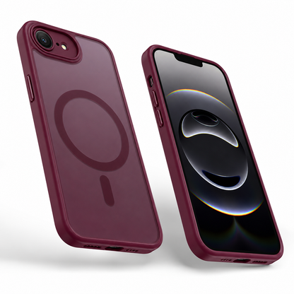 Protective wine rubberized iPhone phone cover