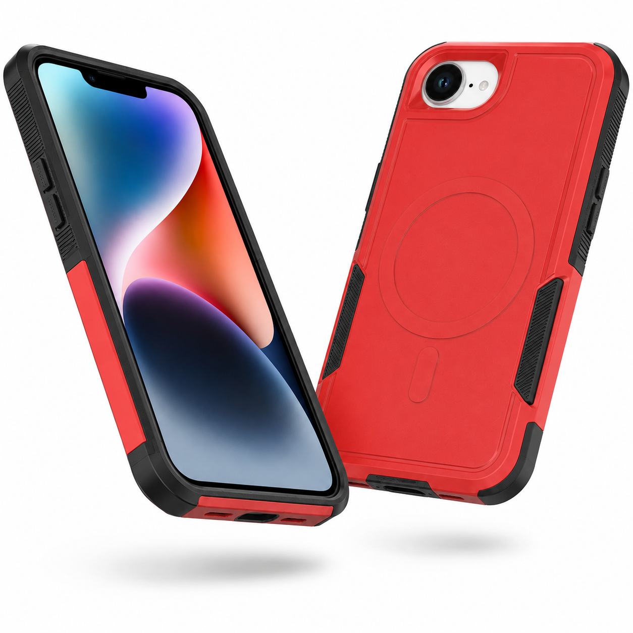 Red MagSafe phone cover for iPhone 17e / 16e