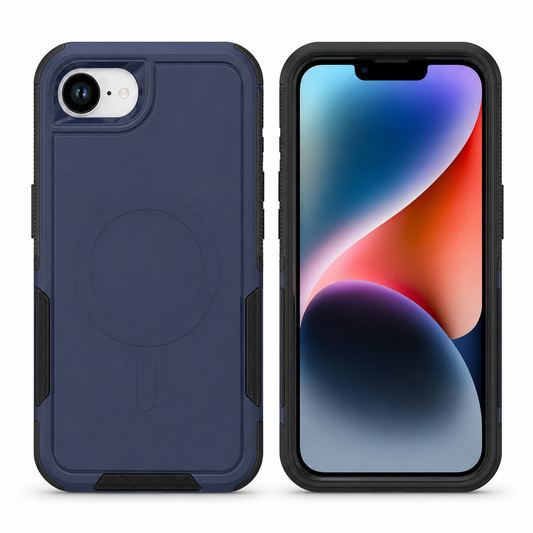 Navy MagSafe Comm Case for Apple iPhone 17e / 16e