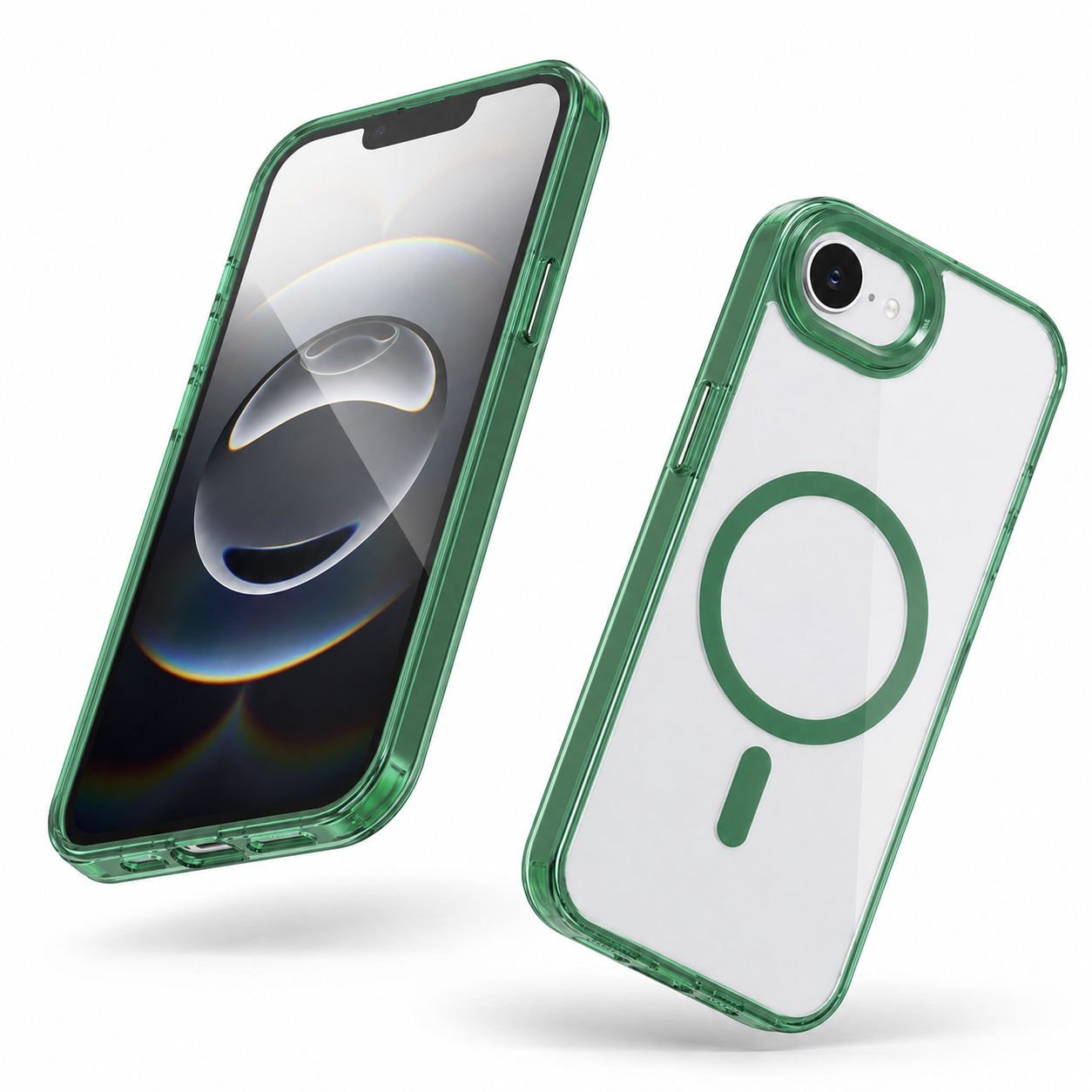 Midnight Green shockproof hybrid cover for Apple iPhone 17e