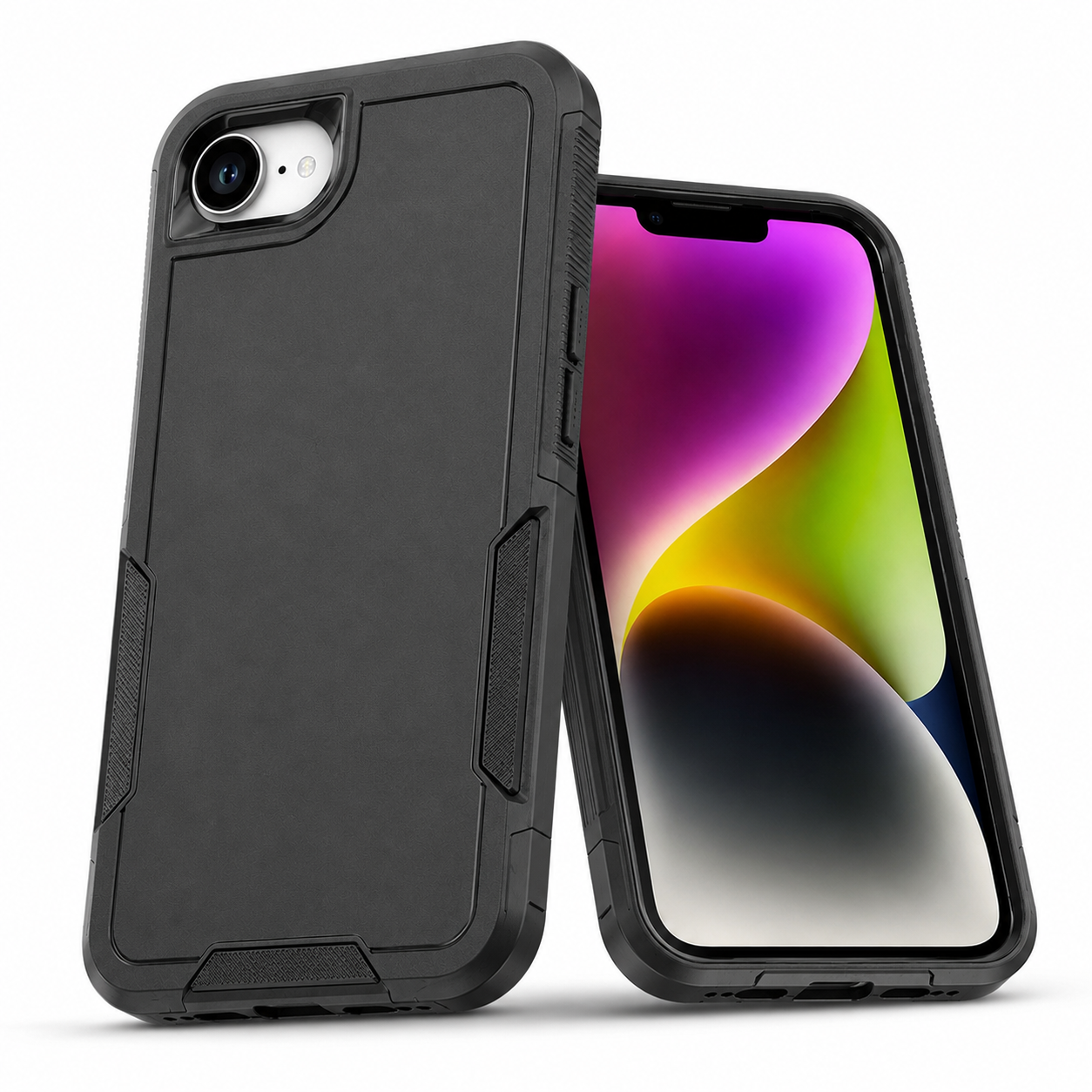 Durable phone cases Canada – Black Comm Lite iPhone cover