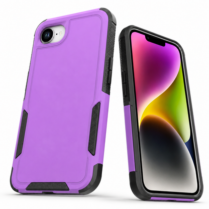 Purple shockproof mobile cover for Apple iPhone 17e and 16e