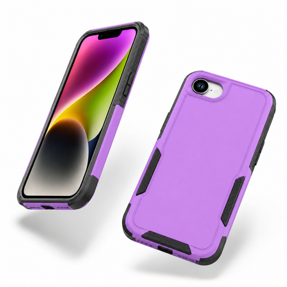 Purple lightweight iPhone cover with camera protection