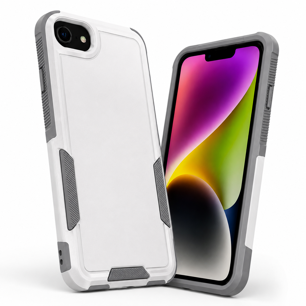 White protective phone cover for Apple iPhone 17e and 16e