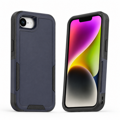 Navy shockproof mobile cover for Apple iPhone 17e and 16e