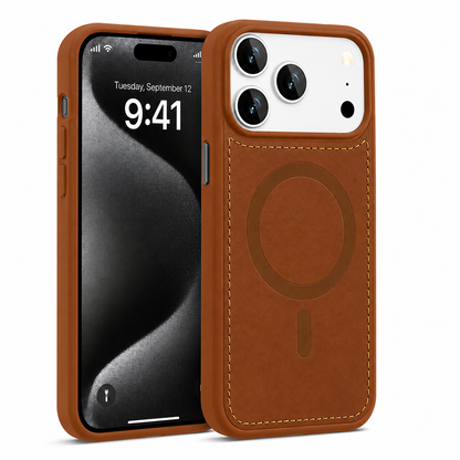 Saddle Brown MagSafe Case for Apple iPhone 18 Pro Max Premium Protective Phone Cover
