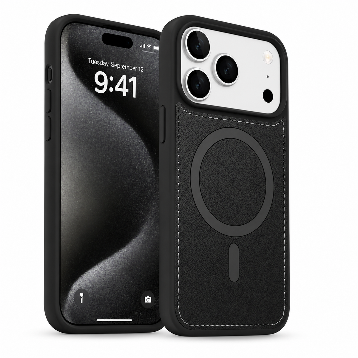 MagSafe Rich Craft Case Apple iPhone 18 Pro Max Black, Shockproof Phone Case, Protective Mobile Cover