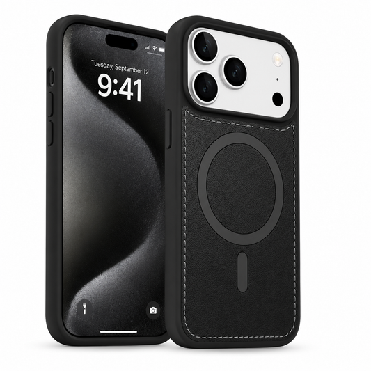 MagSafe Rich Craft Case Apple iPhone 18 Pro Max Black, Shockproof Phone Case, Protective Mobile Cover