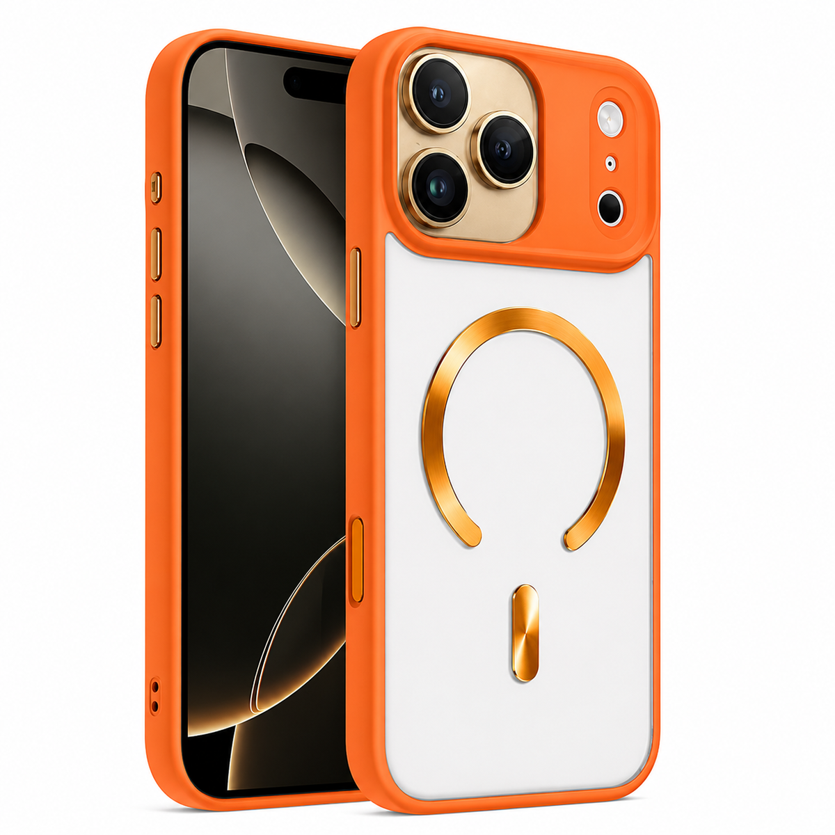 MagSafe Artic Mist Case Apple iPhone 18 Pro Max Orange Protective Phone Case