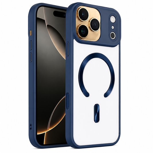 MagSafe Artic Mist Case Apple iPhone 17 Pro Max Navy Blue Phone Case