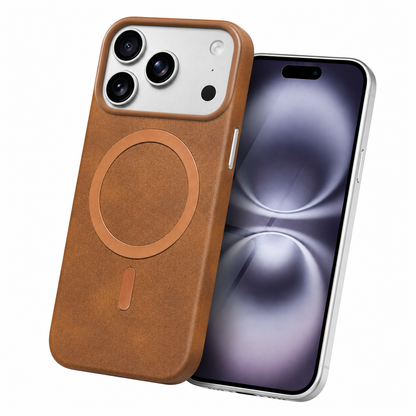 Shockproof Brown Plush Protective Case for Apple iPhone 18 Pro