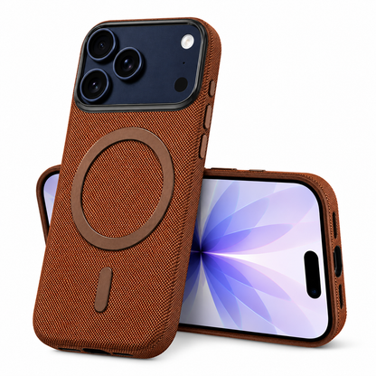 Slim Brown MagSafe Phone Case for iPhone 18 Pro Max Protective Cover