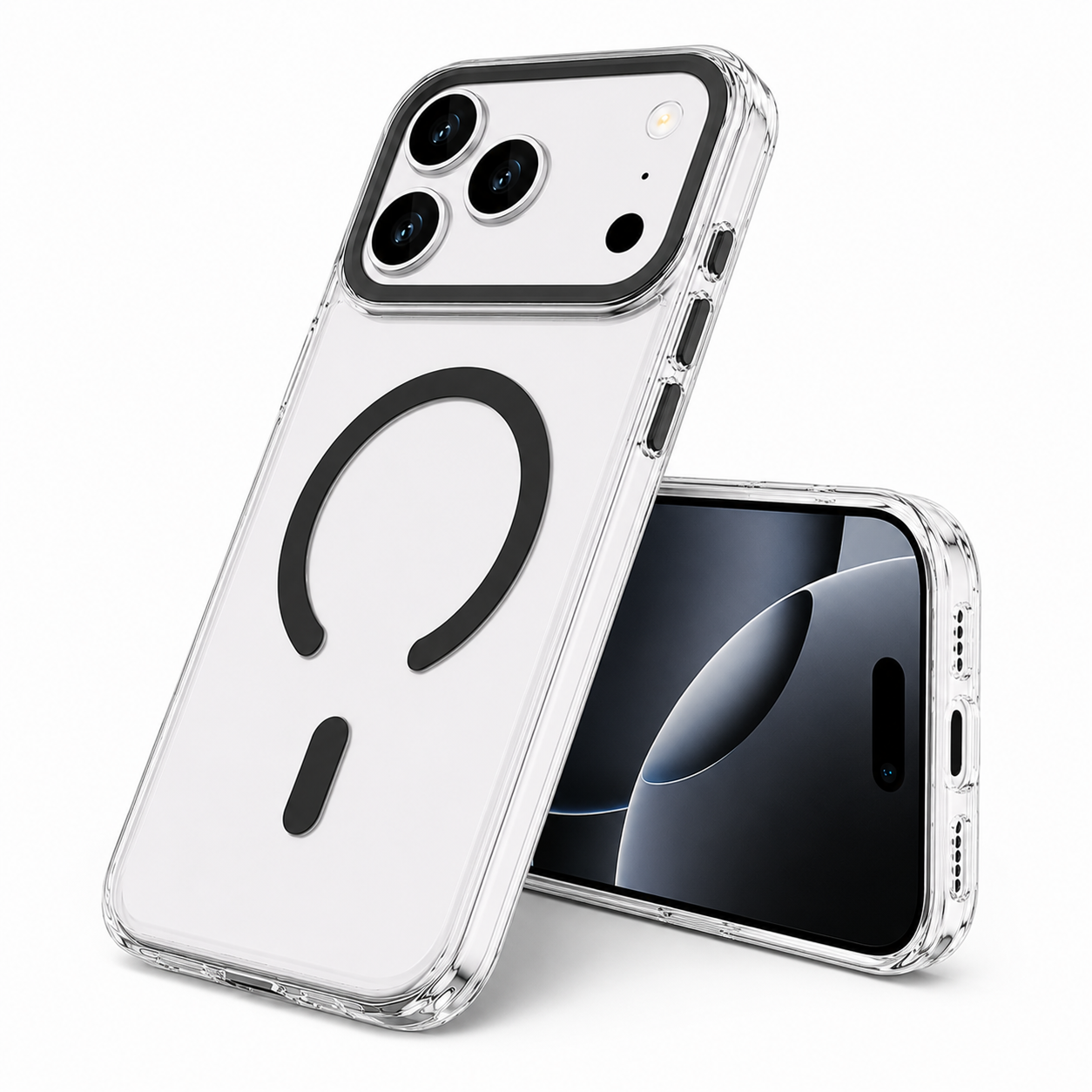 Apple iPhone 17 Pro Max Black MagSafe Case Shockproof Mobile Cover