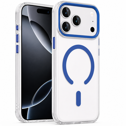 Dark Blue MagSafe Spectra Protective Case for Apple iPhone 17 Pro, Shockproof Phone Case, Navy Blue Mobile Cover