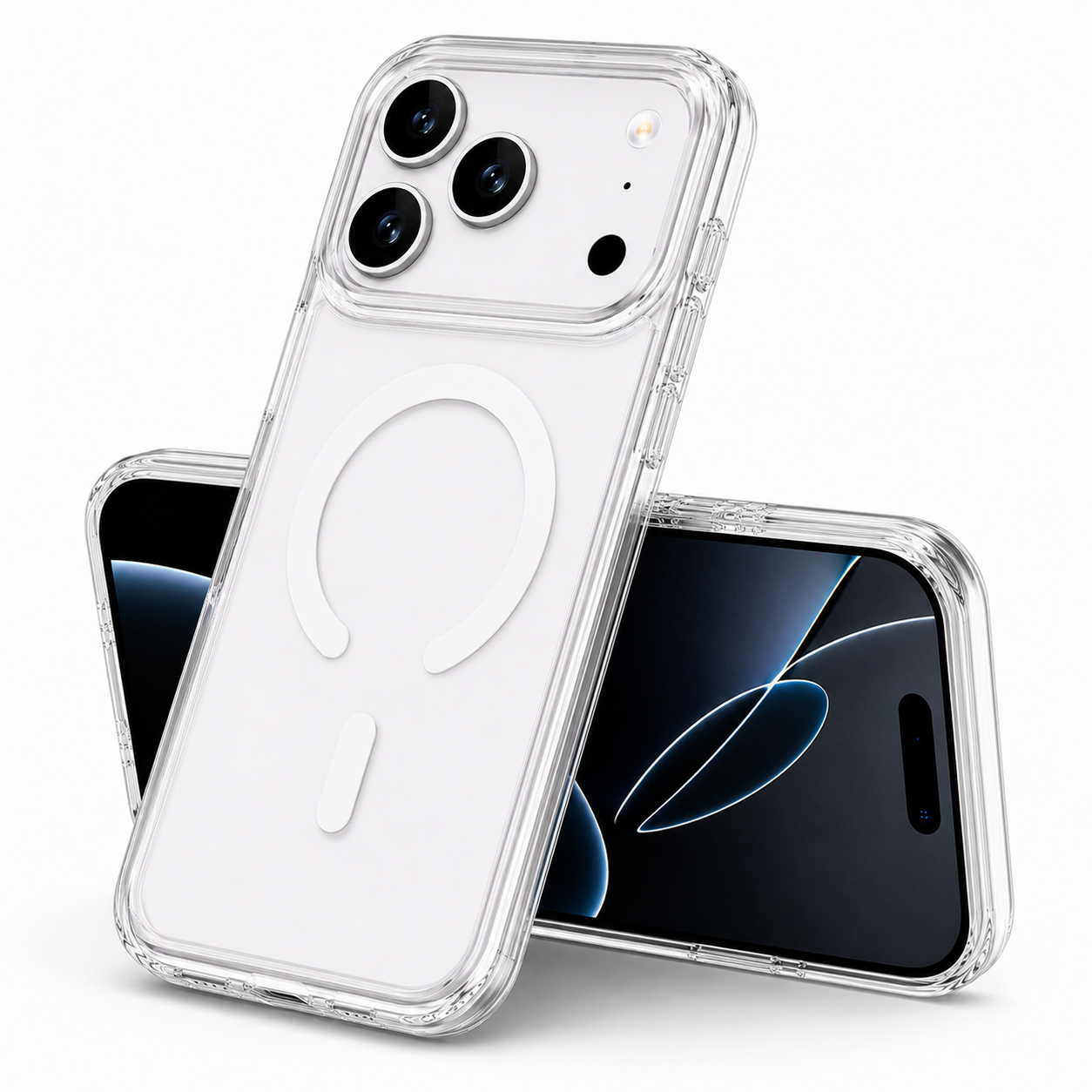 White MagSafe Spectra Case for Apple iPhone 17 Pro, Shockproof Protective Phone Case, Premium Mobile Cover