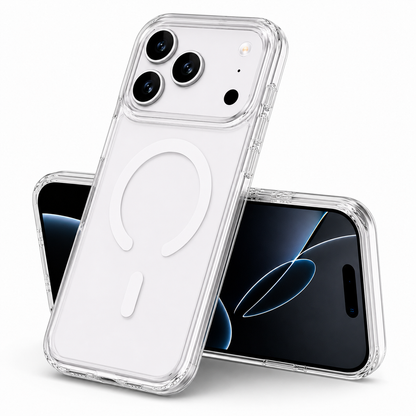 White MagSafe Spectra Case for Apple iPhone 17 Pro, Shockproof Protective Phone Case, Premium Mobile Cover