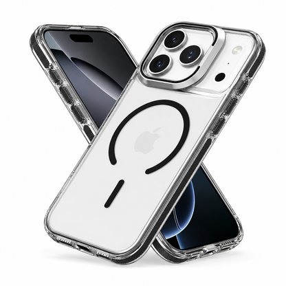 Military Grade iPhone 17 Pro Max Case with Stand, MagSafe Magnetic Phone Case, Anti Scratch Cover