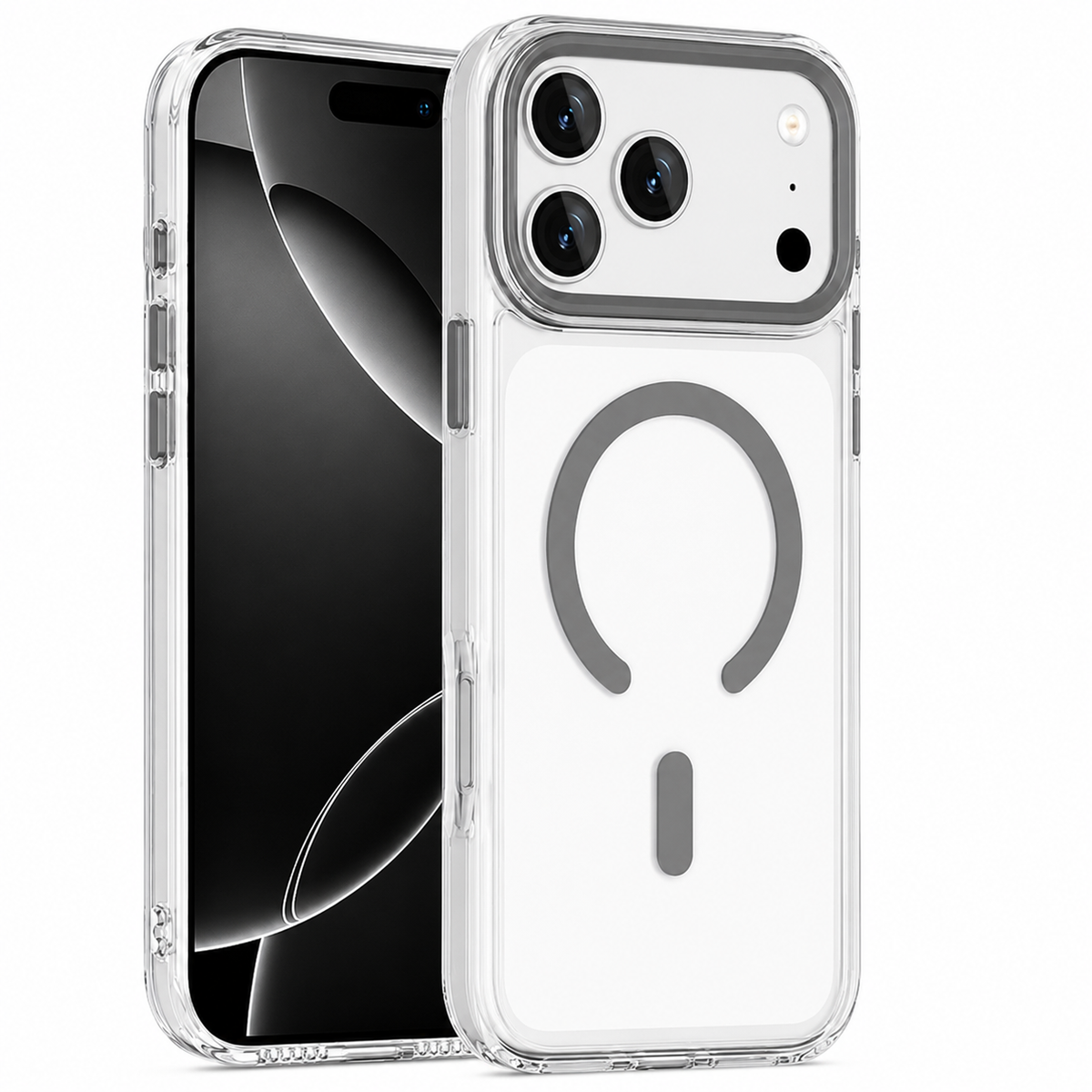 Grey MagSafe Spectra Protective Case for Apple iPhone 18 Pro Max Shockproof Phone Cover