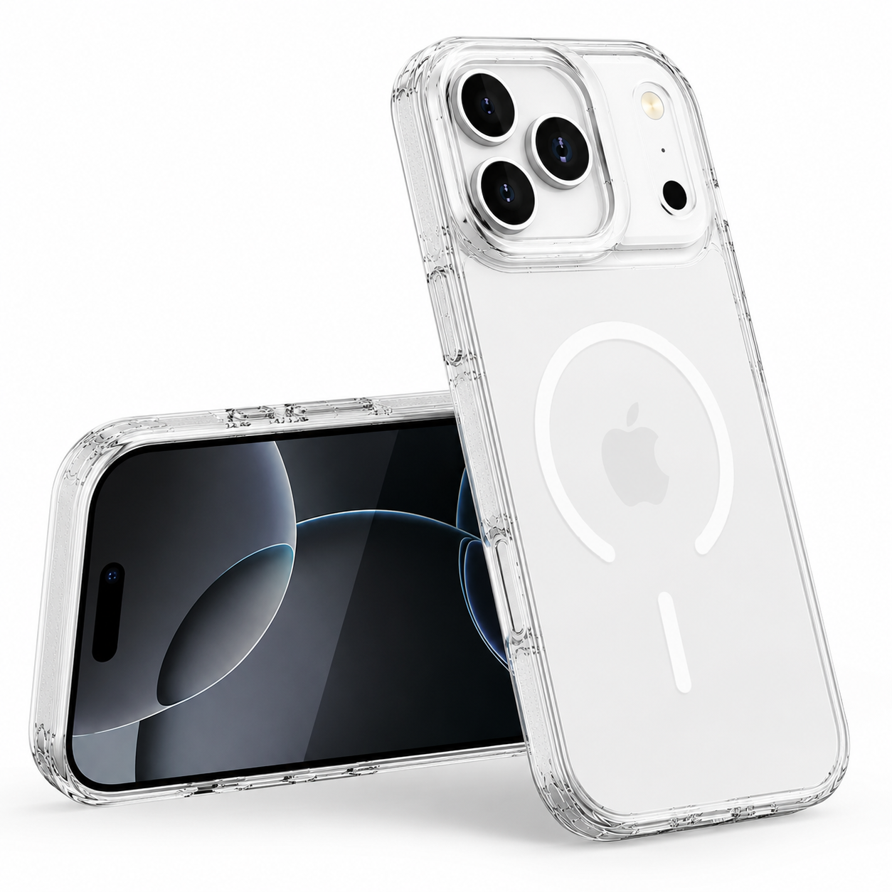 Apple iPhone 17 Pro Max White MagSafe Kickstand Case – Durable Protective Mobile Cover