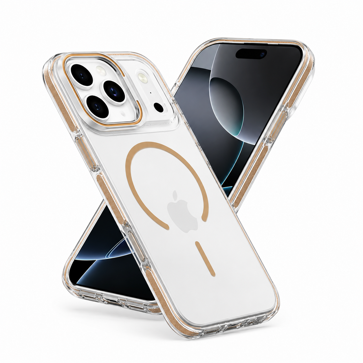 Military Grade iPhone 17 Pro Max Case, Impact Resistant Phone Cover, Magnetic Protective Case