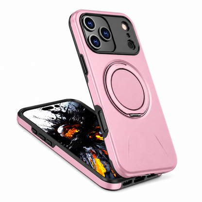 Pink Protective Smartphone Case, MagSafe Compatible Cover, Rugged Phone Case