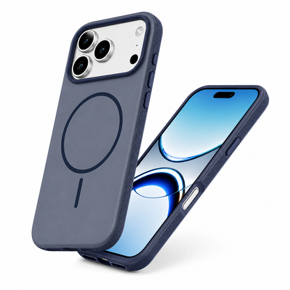 Slim Shockproof iPhone 17 Pro Max MagSafe Phone Case Blue Finish