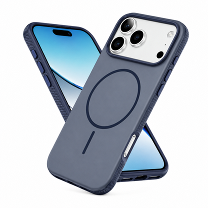 Premium Blue Glam Case for Apple iPhone 17 Pro Max with MagSafe Compatibility