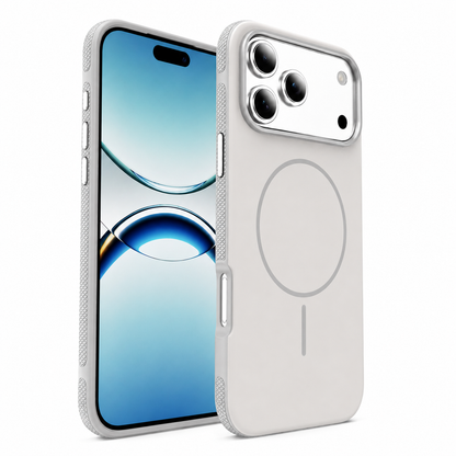Apple iPhone 17 Pro Max White Case, MagSafe Compatible Cover, Premium Mobile Case