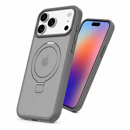 Military Grade Grey iPhone 18 Pro Max Protective Mobile Cover