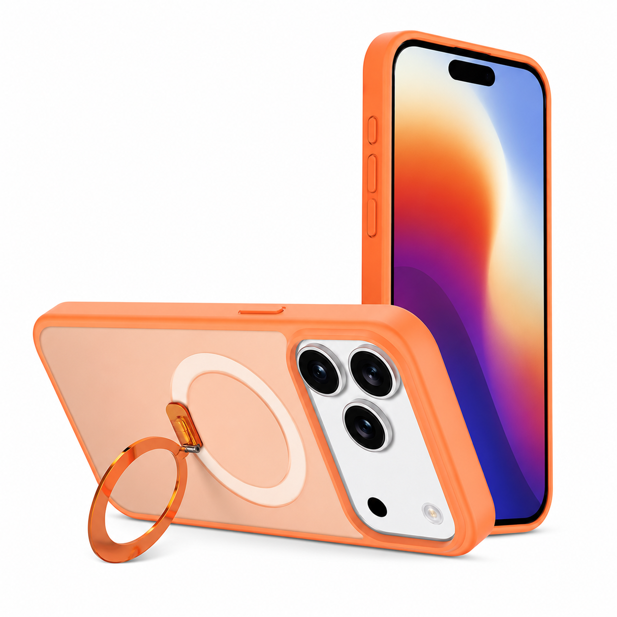 Robust Stand Case for iPhone 17 Pro, MagSafe Compatible Case, Drop Protection Cover