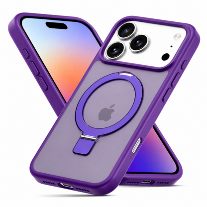 Premium Deep Purple Apple iPhone 17 Pro Max Magnetic Protective Mobile Cover
