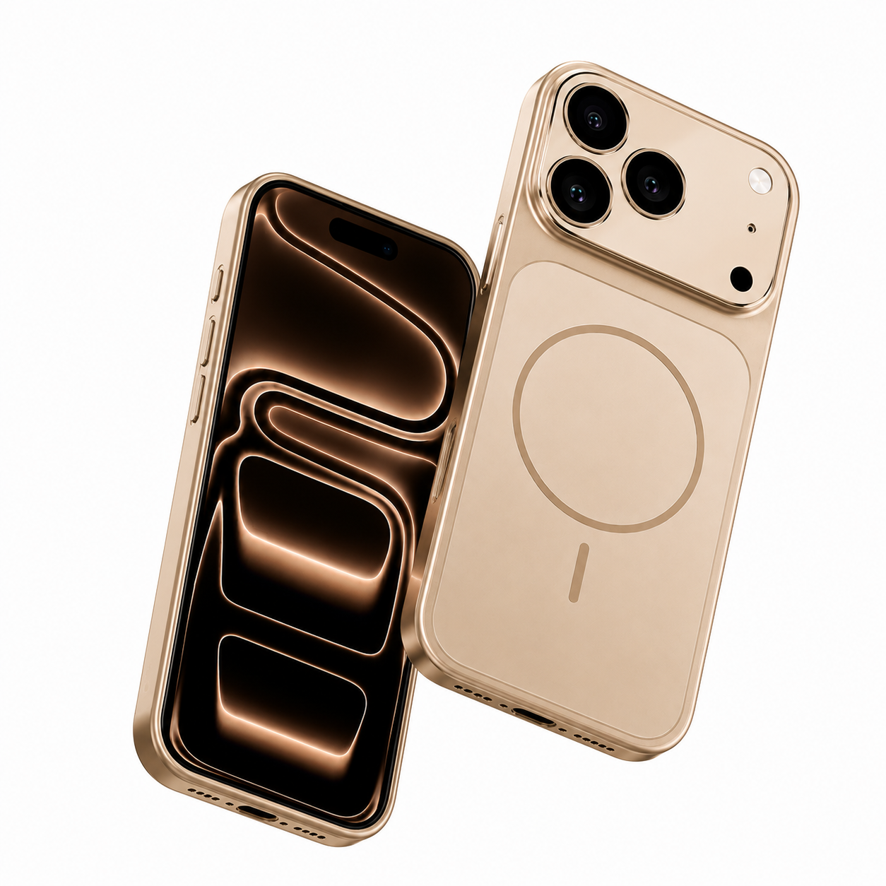 Apple iPhone 17 Pro Max Rose Gold MagSafe Protective Phone Case, Premium Mobile Cover, Drop Protection Case