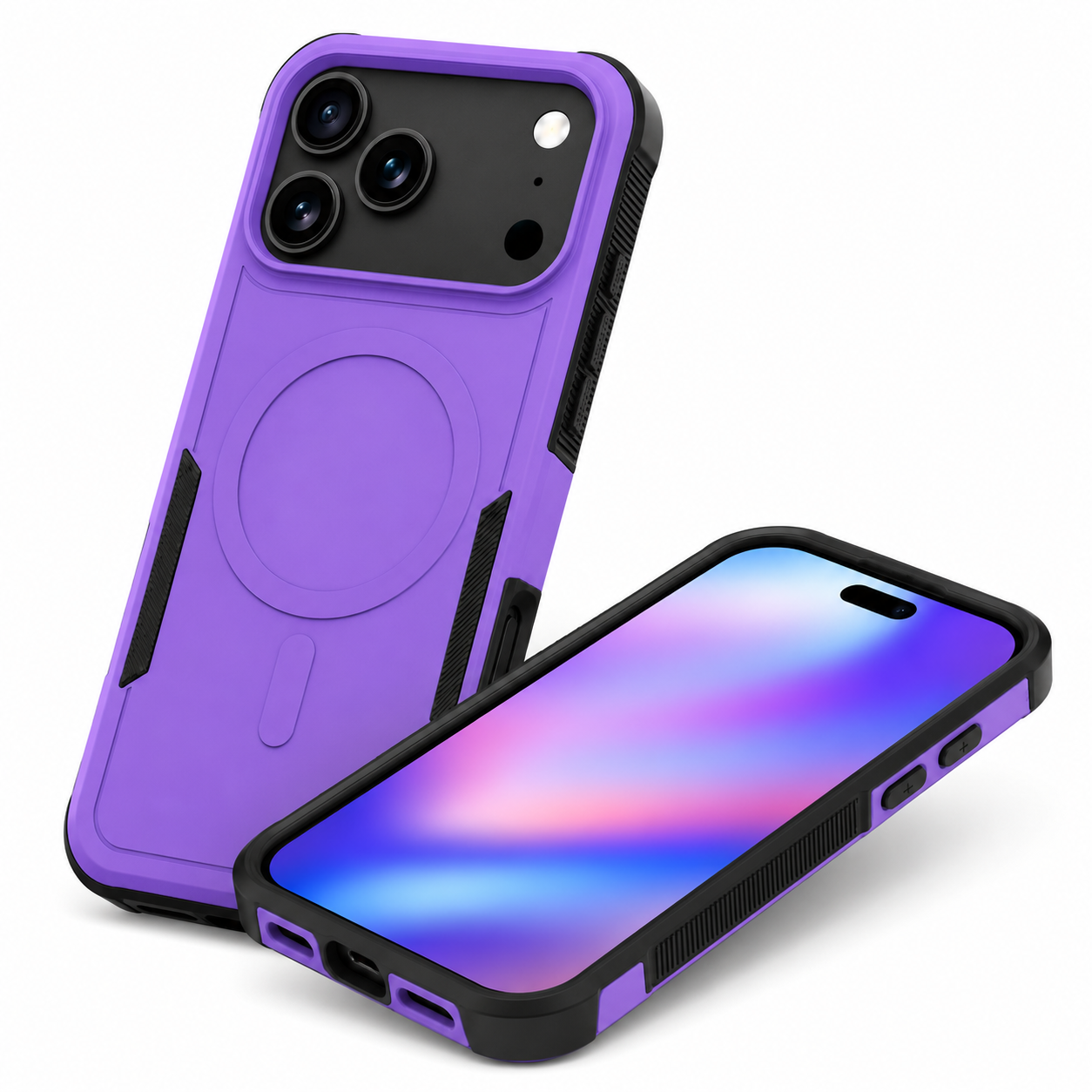 Military Grade iPhone 17 Pro Max Case, MagSafe Compatible Phone Cover, Impact Resistant Mobile Case
