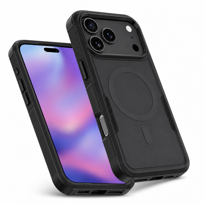 Military Grade Phone Case, Black Smartphone Case, Impact Resistant Mobile Cover